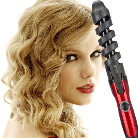 spiral hair iron